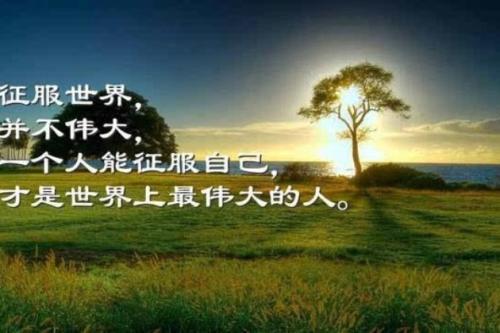 正能量激励人的图片