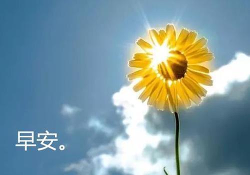 早安朋友圈说说正能量