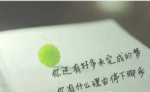 2020早安励志心语推荐