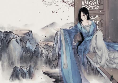 古风爱情句子，我愿陪你枯骨成双，作别这场曲散人凉