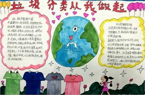 2020垃圾分类手抄报精选5张