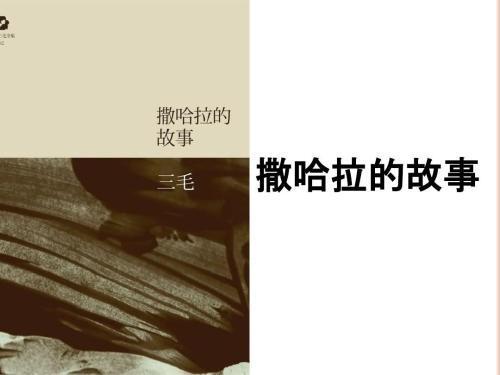 三毛撒哈拉的故事评价
