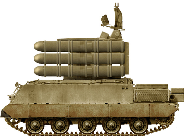 AMX-30猎鹰飞弹发射车 AMX-30猎鹰飞弹发射车