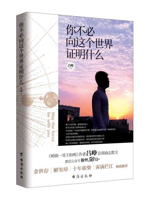 你不必向这个世界证明什幺 你不必向这个世界证明什幺