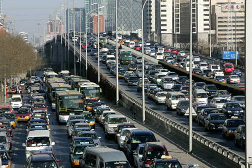 北京城市交通压力 北京城市交通压力