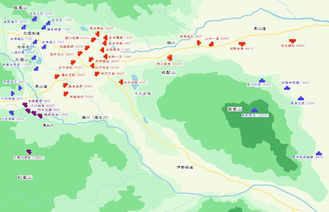 关原合战 关原合战
