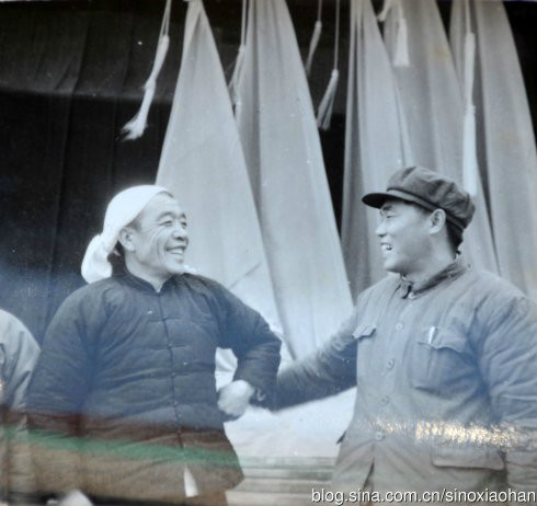 陈永贵来访郭庄与郭宏杰会面 陈永贵来访郭庄与郭宏杰会面