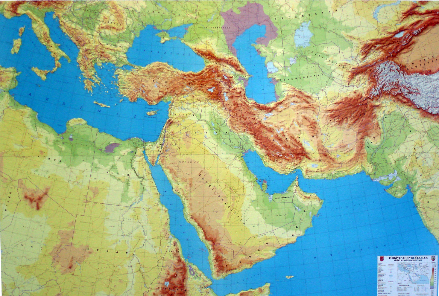 三维土耳其地图 三维土耳其地图