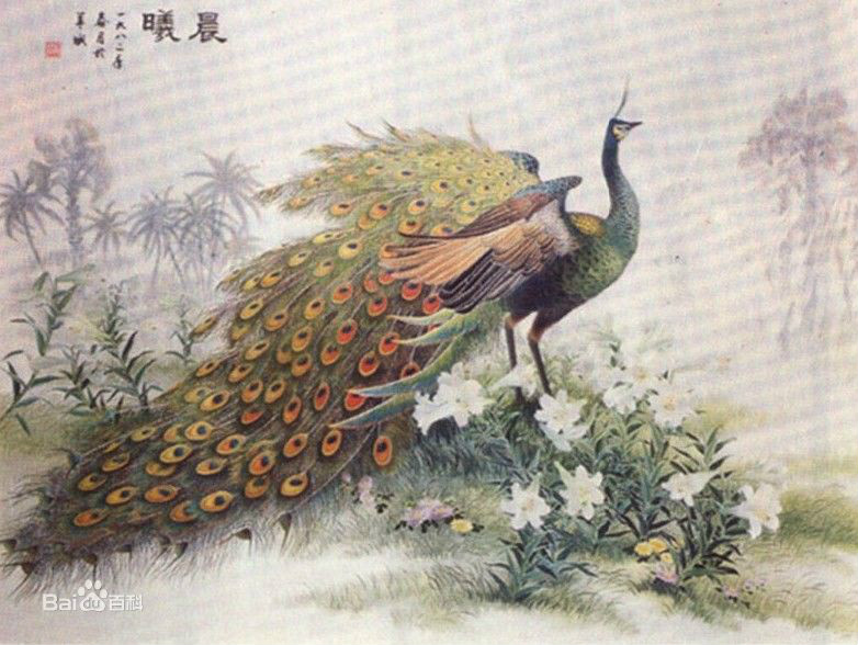 广绣名作:晨曦 广绣名作:晨曦