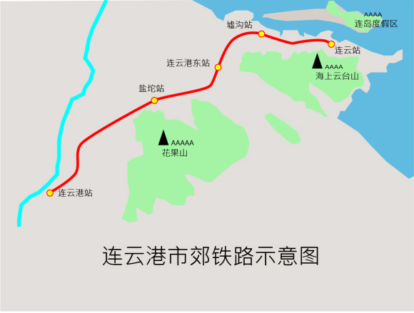 市域铁路一期工程开通线路 市域铁路一期工程开通线路