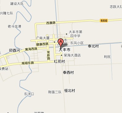 大中镇区域地图 大中镇区域地图