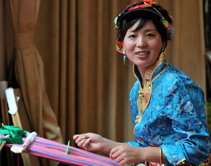 藏族编织、挑花刺绣工艺 藏族编织、挑花刺绣工艺