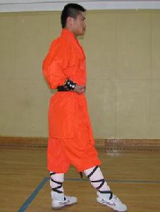 洪拳学士打躬(正侧起步式) 洪拳学士打躬(正侧起步式)