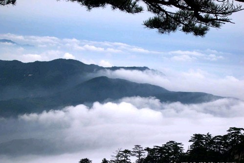 白马尖风景区 白马尖风景区
