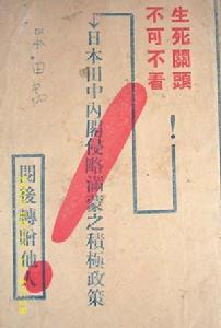 田中奏摺 田中奏摺