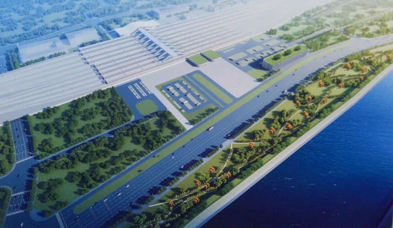 连云港站北广场近期建设方案(沿海高速场建设前) 连云港站北广场近期建设方案(沿海高速场建设前)