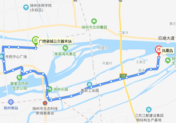 扬州公交10路 扬州公交10路