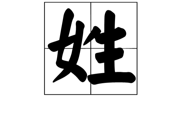 姓(汉字) 姓(汉字)