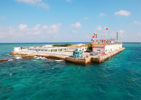 赤瓜礁海战结束后,永暑礁海洋观测站顺利建成 赤瓜礁海战结束后,永暑礁海洋观测站顺利建成