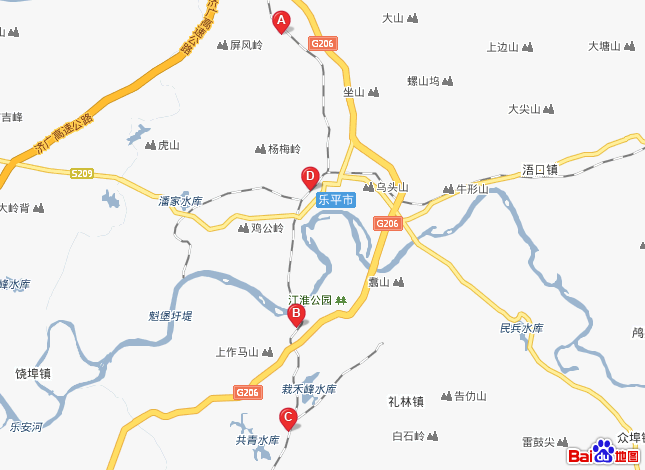 乐平市火车站地图 乐平市火车站地图