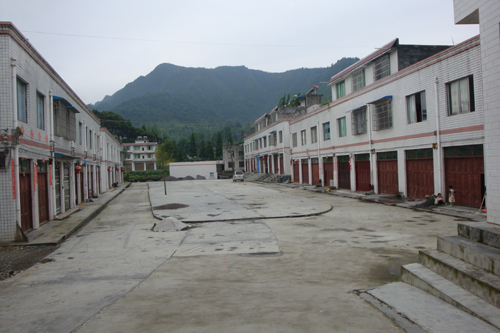 谢坝乡集镇建设一角 谢坝乡集镇建设一角