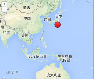 日本小笠原群岛海域地震 日本小笠原群岛海域地震