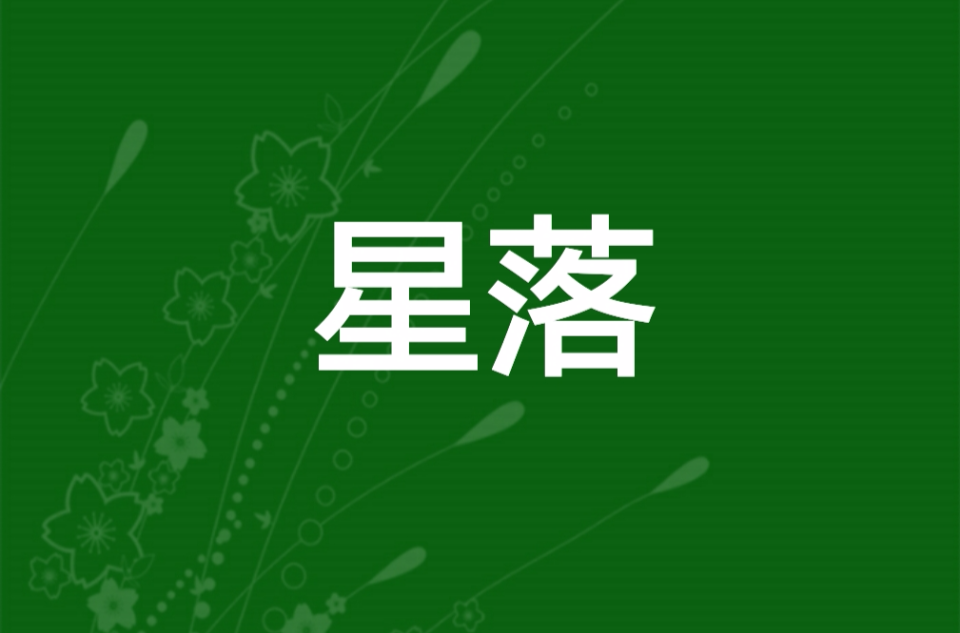 星落(小说) 星落(小说)