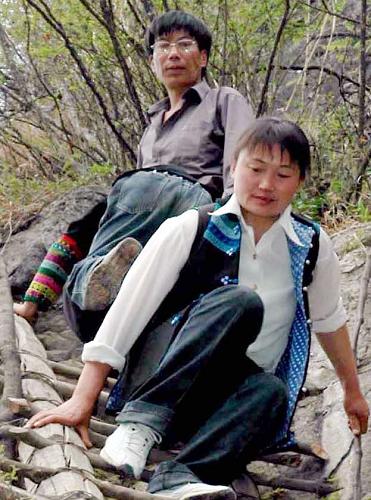 李桂林和陆建芬夫妇 李桂林和陆建芬夫妇