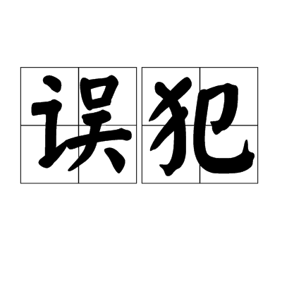 误犯