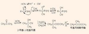 HCN 亲核加成 HCN 亲核加成