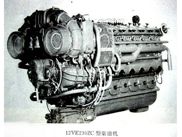 037型猎潜艇安装的12VE230ZC柴油机 037型猎潜艇安装的12VE230ZC柴油机