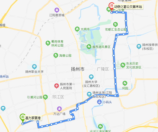 扬州公交15路 扬州公交15路