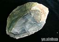 出土的刮削器 出土的刮削器