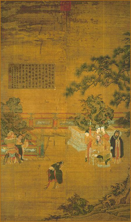 朱云折槛 朱云折槛