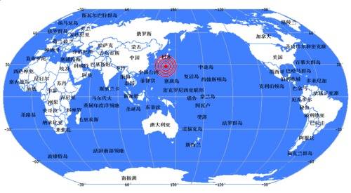 日本关东地区发生芮氏6.9级地震 日本关东地区发生芮氏6.9级地震