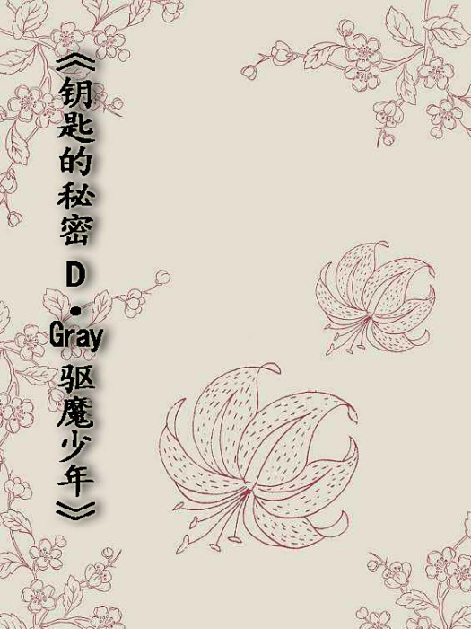 钥匙的秘密[[D·Gray驱魔少年 钥匙的秘密[[D·Gray驱魔少年
