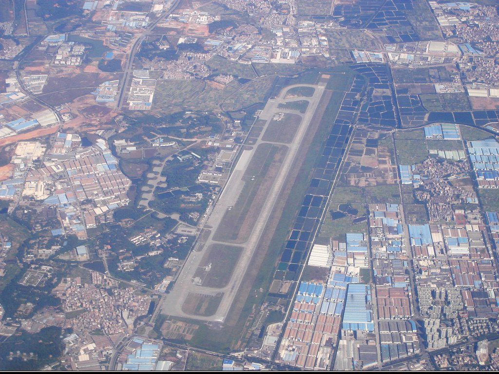 佛山机场鸟瞰图 佛山机场鸟瞰图
