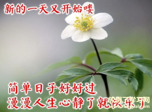 2021早安最美图片带祝福语