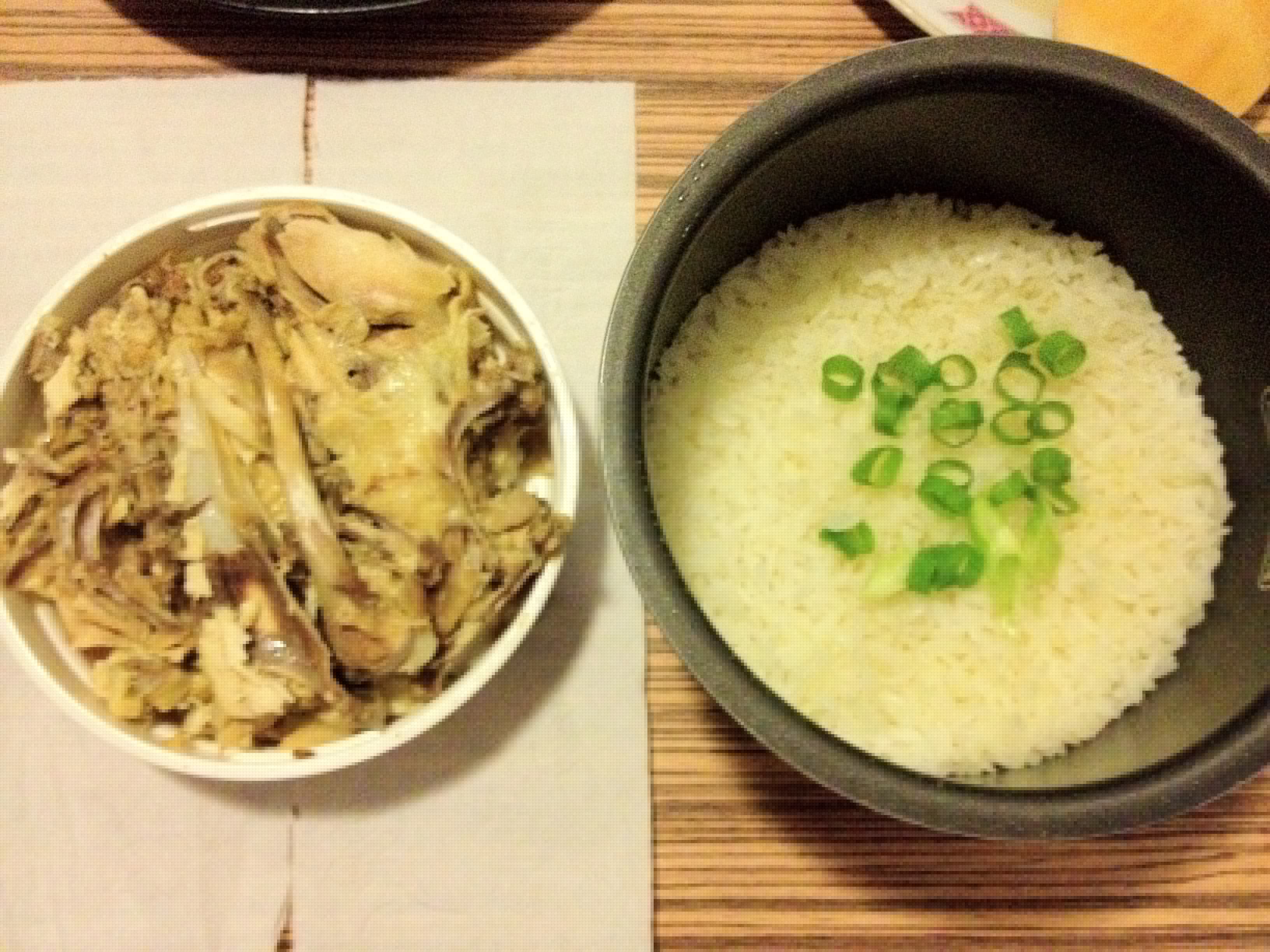 蒸鸡肉饭