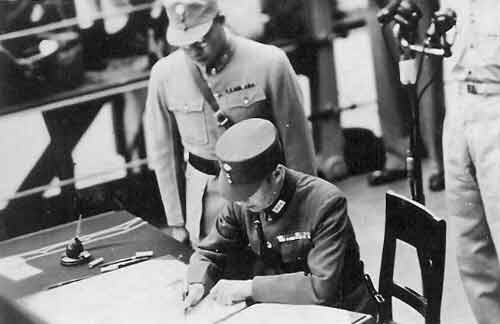 徐永昌将军代表中国签字 徐永昌将军代表中国签字
