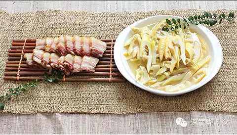 鹹肉煨笋 鹹肉煨笋