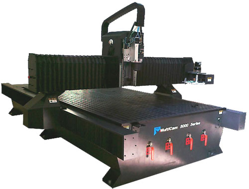 5000型multicam雕刻机图片 5000型multicam雕刻机图片