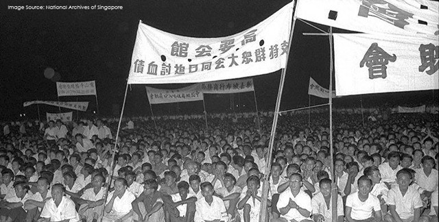 中华总商会举办集会向日本要求赔偿和道歉 中华总商会举办集会向日本要求赔偿和道歉