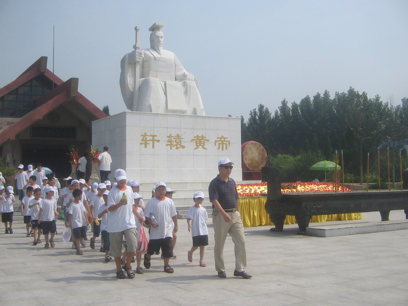 黄帝纪念馆的“先织”嫫母馆 黄帝纪念馆的“先织”嫫母馆