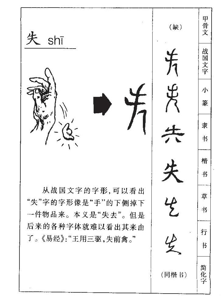 失 失