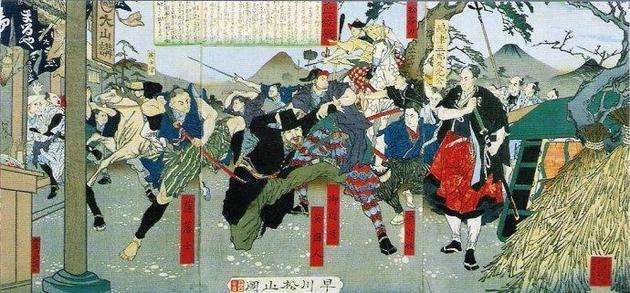 日本对外攘夷之殴打外国人 日本对外攘夷之殴打外国人