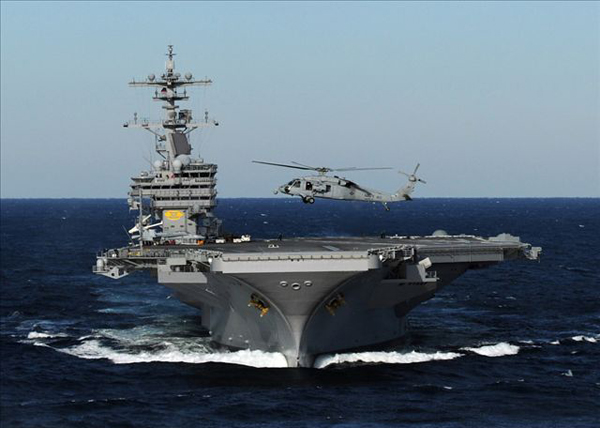 尼米兹号航空母舰(美国尼米兹号航空母舰) 尼米兹号航空母舰(美国尼米兹号航空母舰)