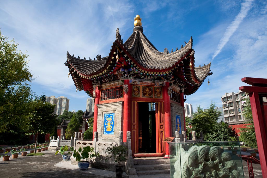 广仁寺(西安唯一的喇嘛教寺院) 广仁寺(西安唯一的喇嘛教寺院)