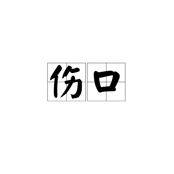 伤口(汉语词语)