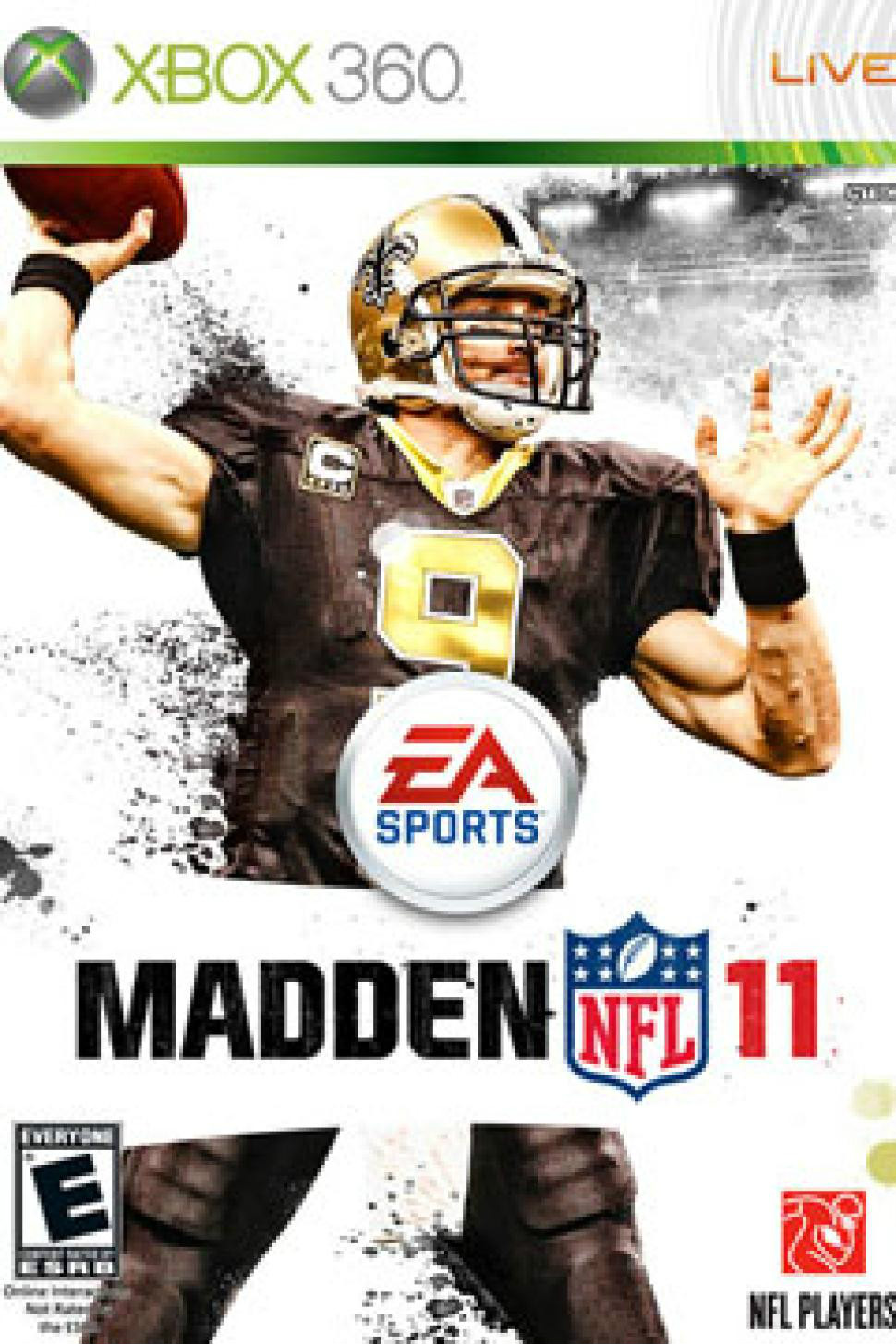 布里斯登上《Madden NFL 11》封面 布里斯登上《Madden NFL 11》封面